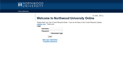 Desktop Screenshot of connect.northwood.edu