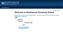 Tablet Screenshot of connect.northwood.edu