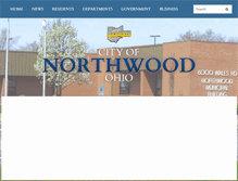 Tablet Screenshot of ci.northwood.oh.us